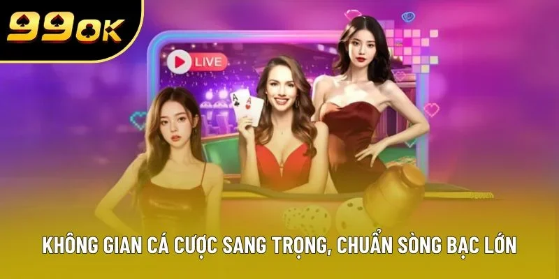 Không gian cá cược sang trọng, chuẩn sòng bạc lớn Không gian cá cược sang trọng, chuẩn sòng bạc lớn